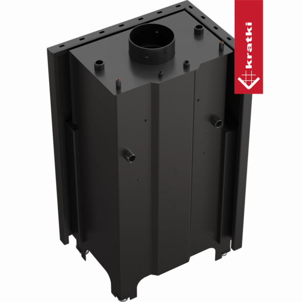 Топка с теплообменником Kratki PRO MBZ/PW/13/L/BS/W