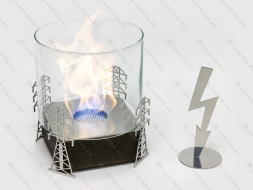 Настольный биокамин Lux Fire Серия 2 S