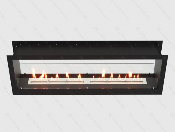 Встроенный биокамин Lux Fire Cквозной 1710 M