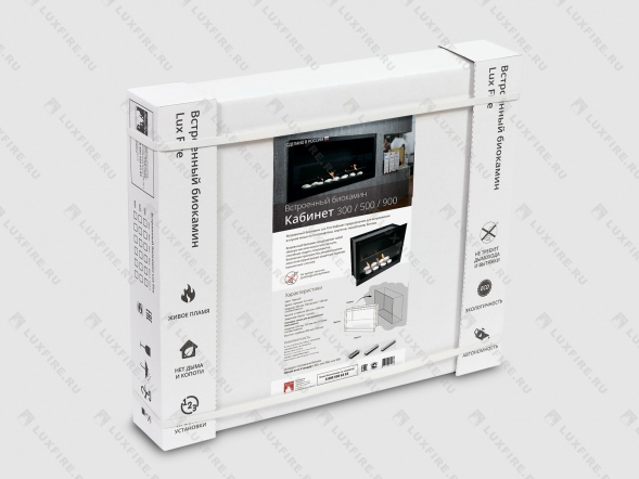 Встроенный биокамин Lux Fire Кабинет 810 М