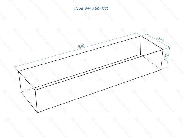 Автоматический биокамин Lux Fire Smart Flame 1000 RC INOX