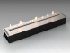 Автоматический биокамин Lux Fire Smart Flame 1400 RC INOX