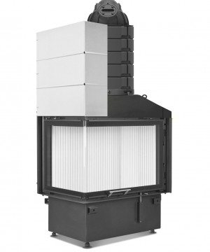 Каминная топка Hoxter ECKA 67/45/51Lh Левосторонняя с теплонакопительными кольцами