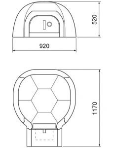 Духовка  Volta 80