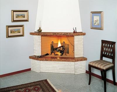 Угловой камин Numana