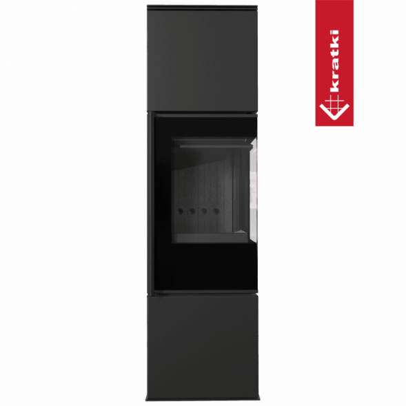 Печь Kratki PRO REN/M/P (Чёрная футеровка, с доводчиком)