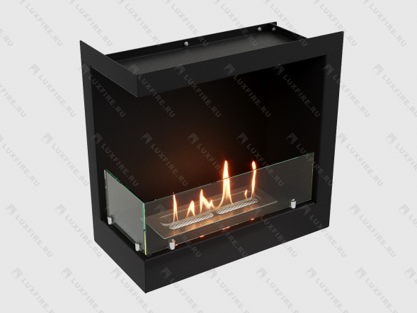 Встроенный биокамин Lux Fire Угловой 490 S (левый угол)